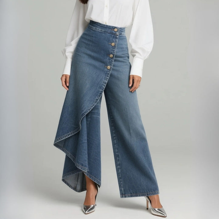Angelika - Wickelhosen aus Denim