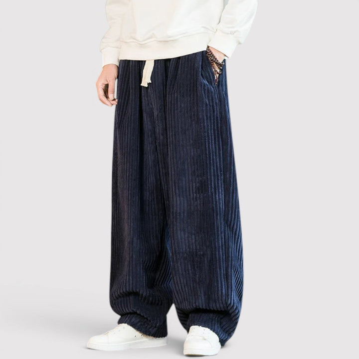 Marco™ | Weite-Hose mit gerippter Textur