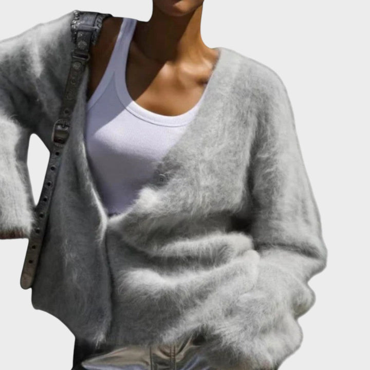 Daniela | Weicher Cashmere-Mix-Cardigan