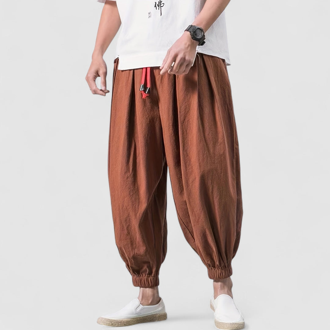 Jan™ | Loose-Fit-Hose mit elastischem Saum