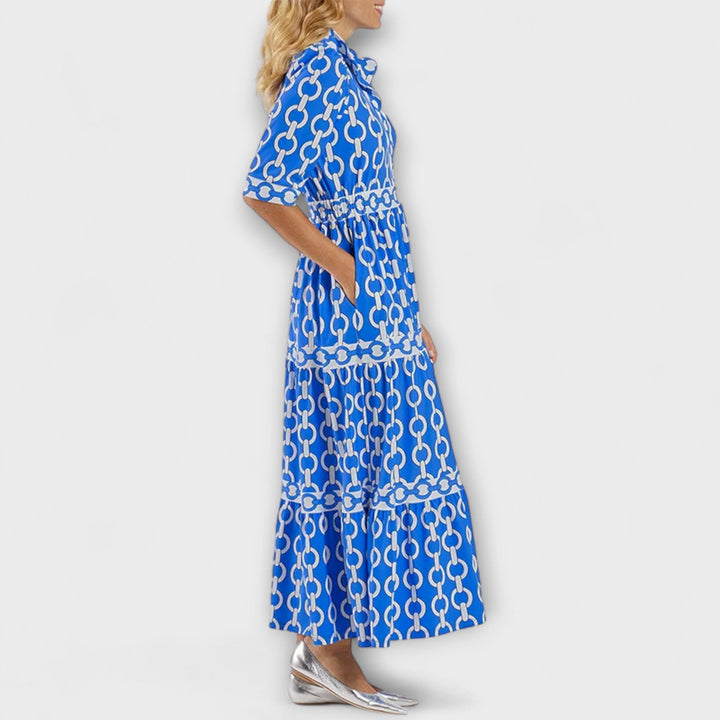 Jude | Midi-Kleid mit Dreiviertelärmeln