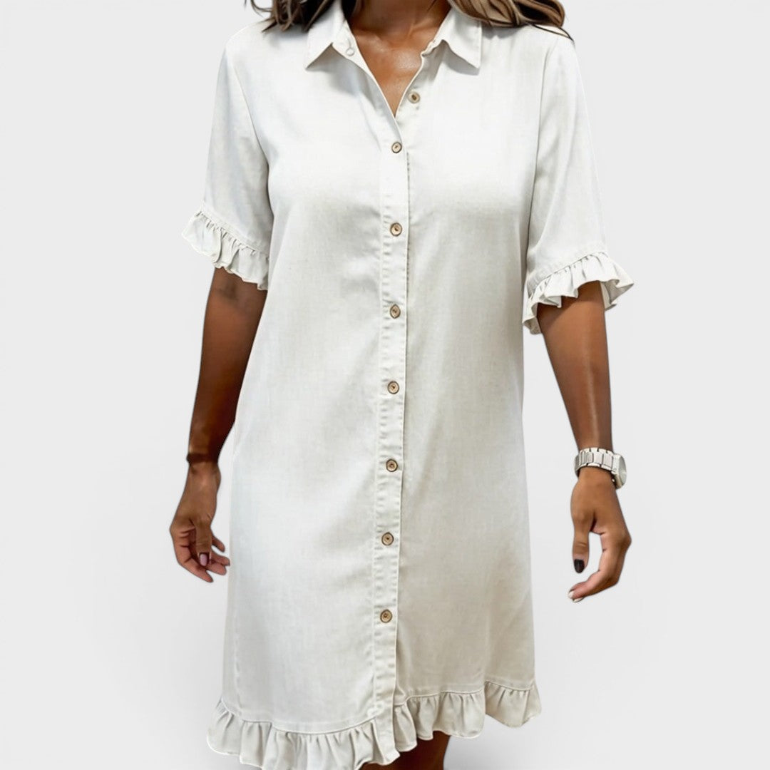 Camille | Elegantes Denim-Kleid