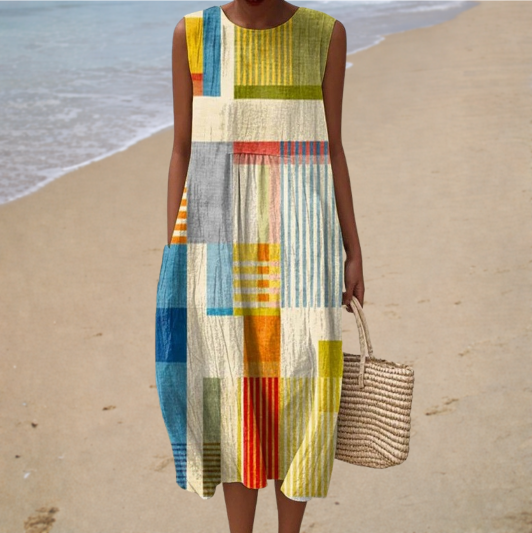 Grace | Bequemes ärmelloses Sommerkleid
