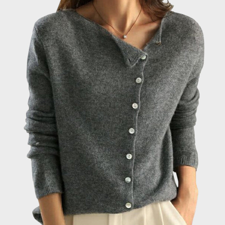 Vera | Strickjacke mit Knöpfen