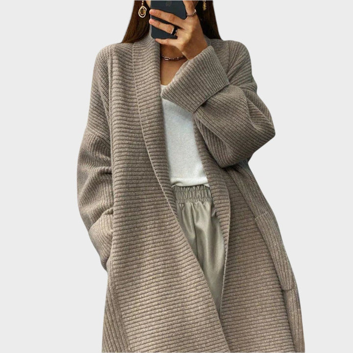 Elsa | Langer Strickcardigan