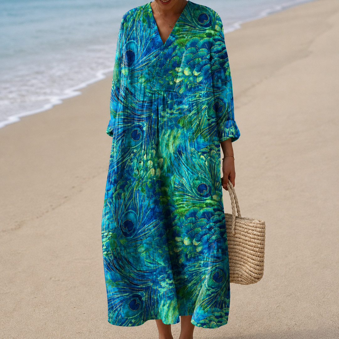 Gudrun | Fließendes Sommerkleid für Damen