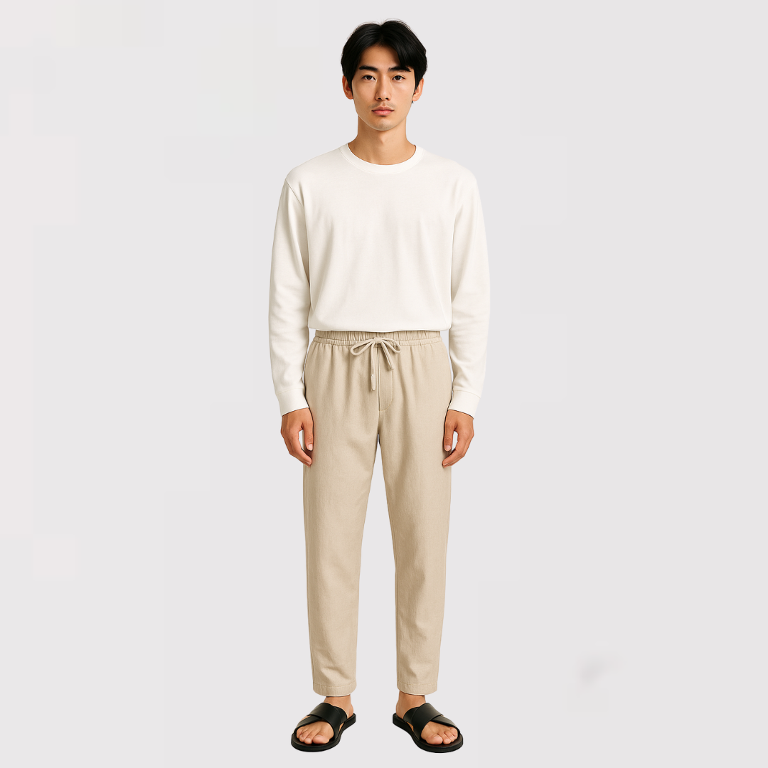 Anton™ | Leichte Sommerhose mit Gummibund