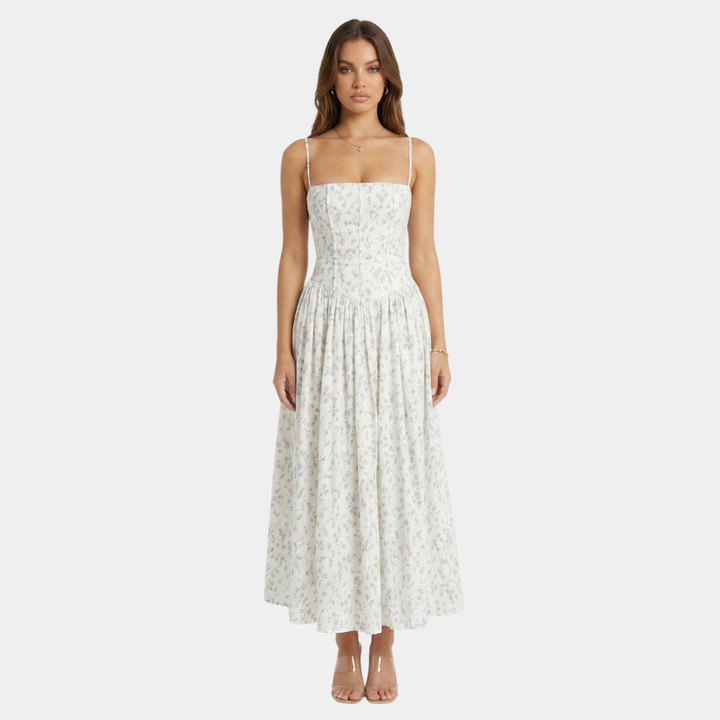 Oriane | Florales Maxikleid