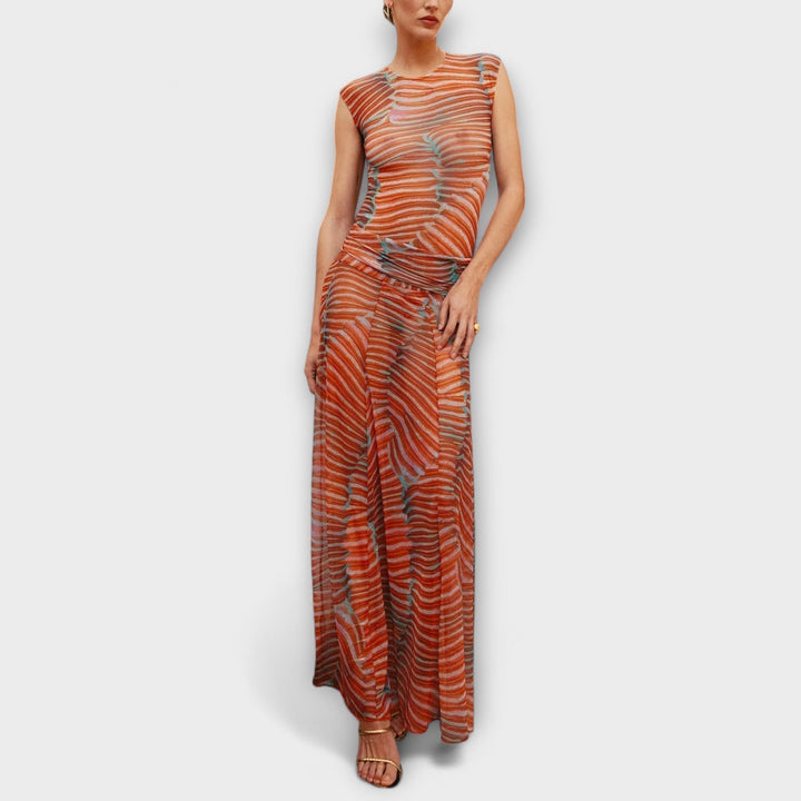 Phoenix | Schimmerndes Wellen-Mesh-Body