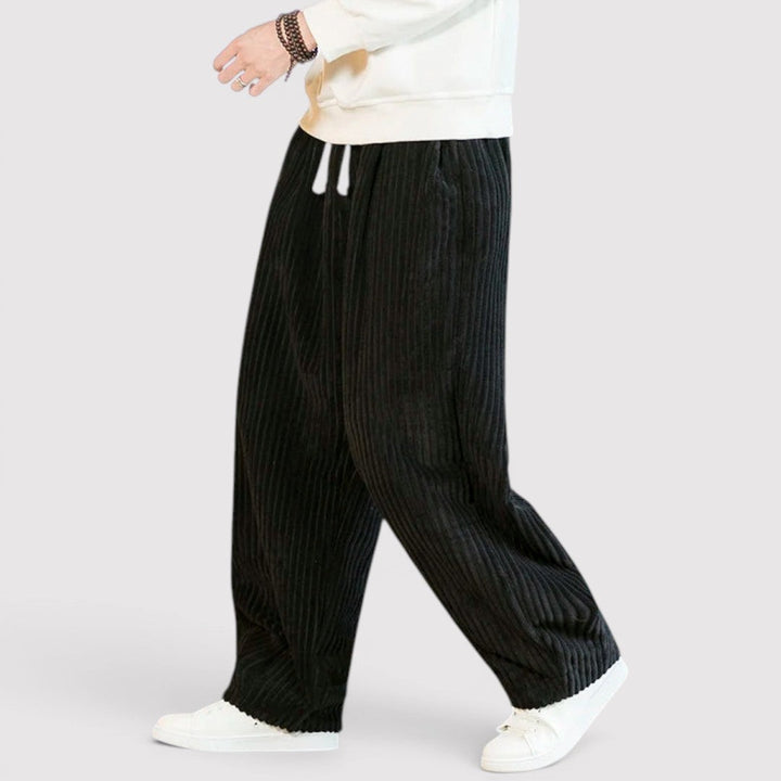 Marco™ | Weite-Hose mit gerippter Textur