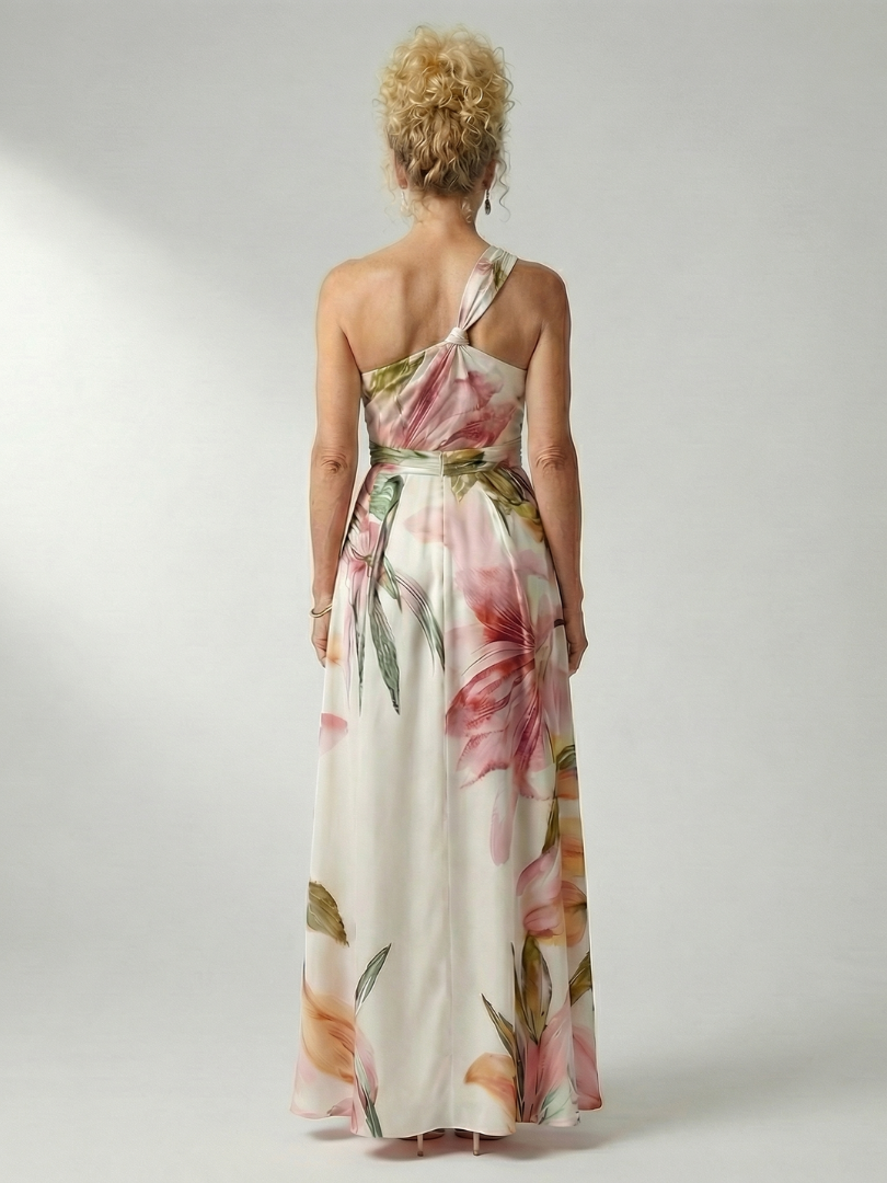 Amiel | Leichtes florales Maxikleid