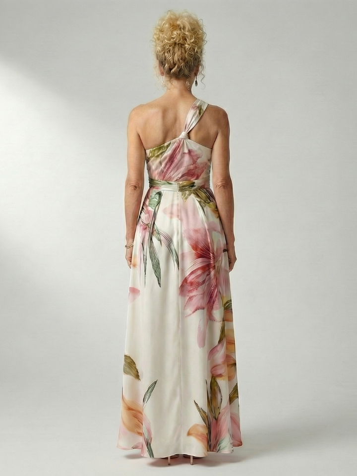 Amiel | Leichtes florales Maxikleid