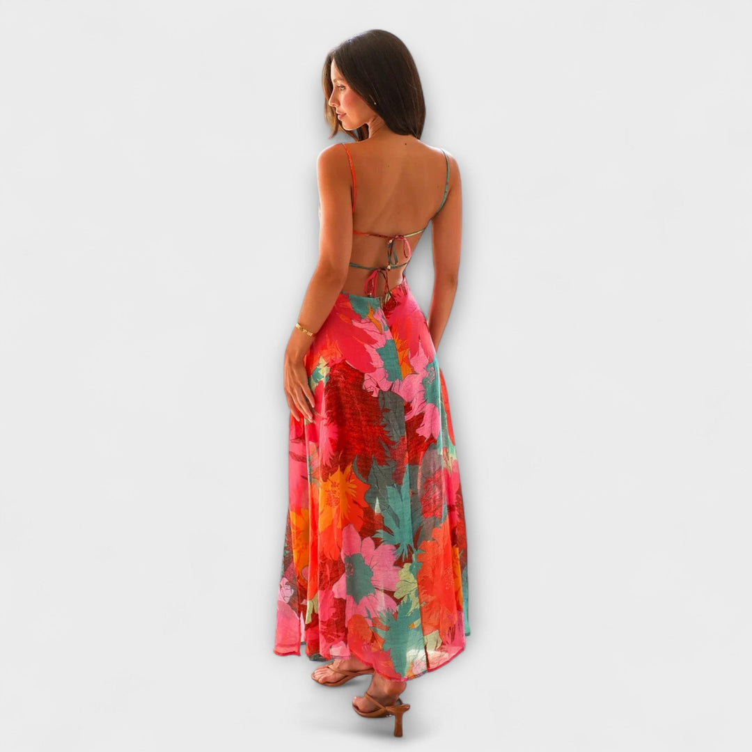 Audrey | Blumendruckkleid für Frauen - Stilvoll und Attraktiv
