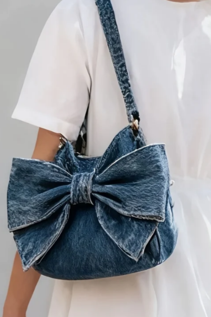 Helene - Retro-Tasche mit Schleife