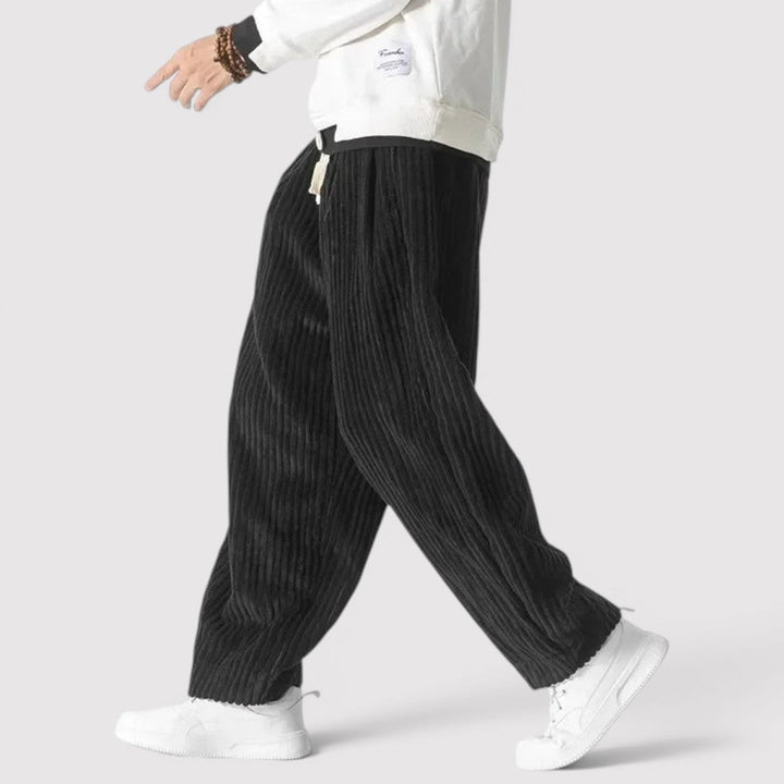 Marco™ | Weite-Hose mit gerippter Textur