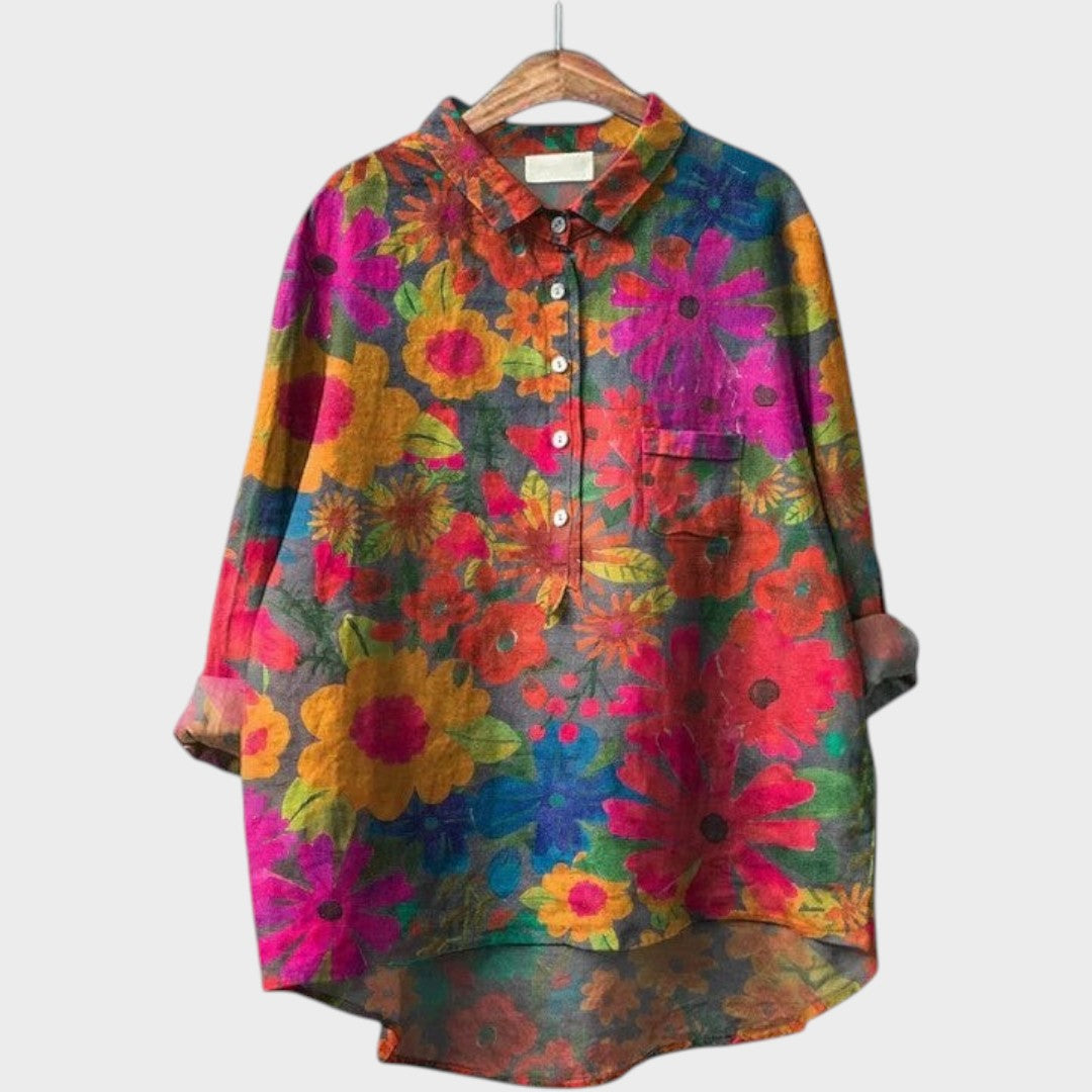 Layla | Elegante, luftige Sommerbluse