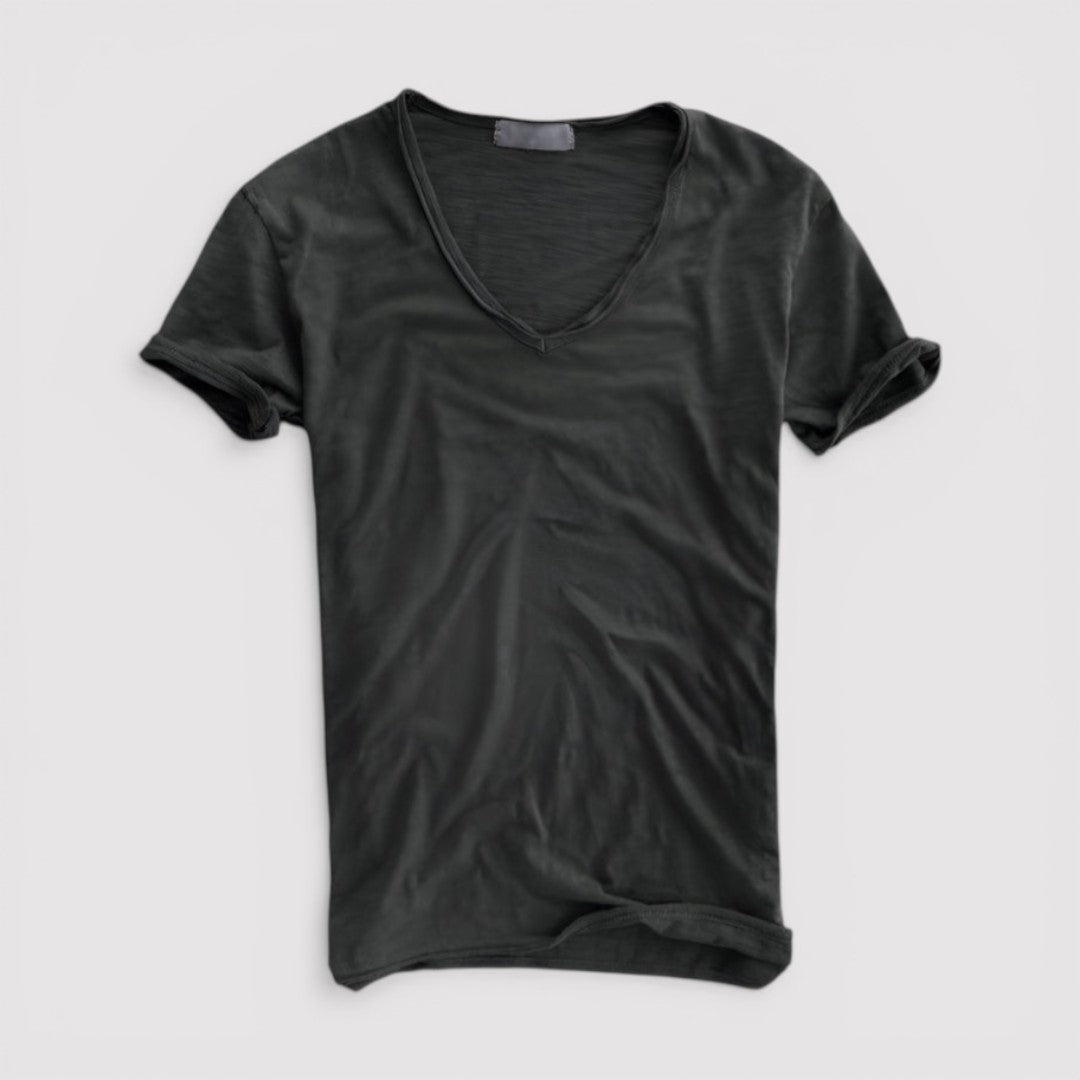 Niels™ | T-Shirt mit V-Ausschnitt