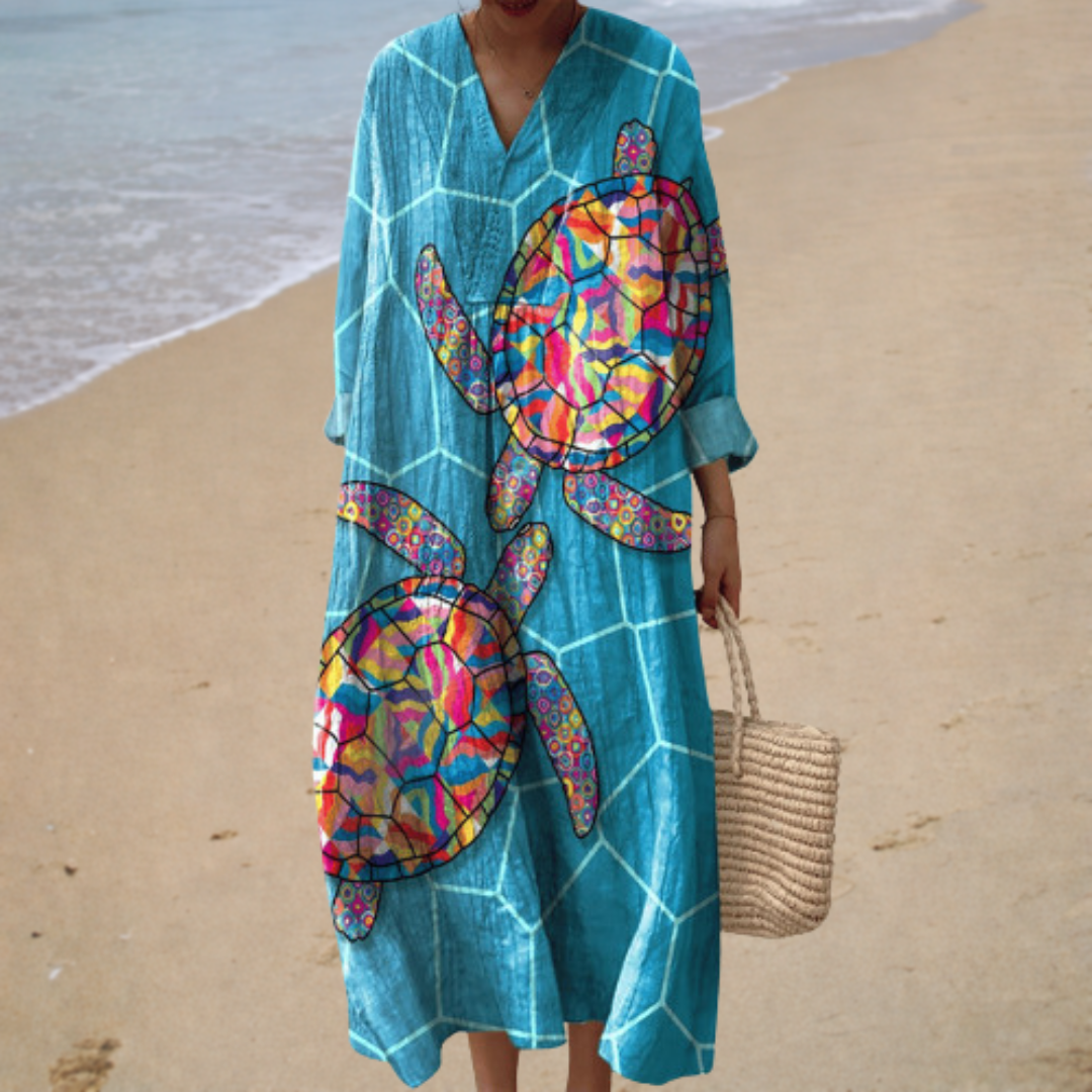Miriam | Sommerkleid mit Print für Damen