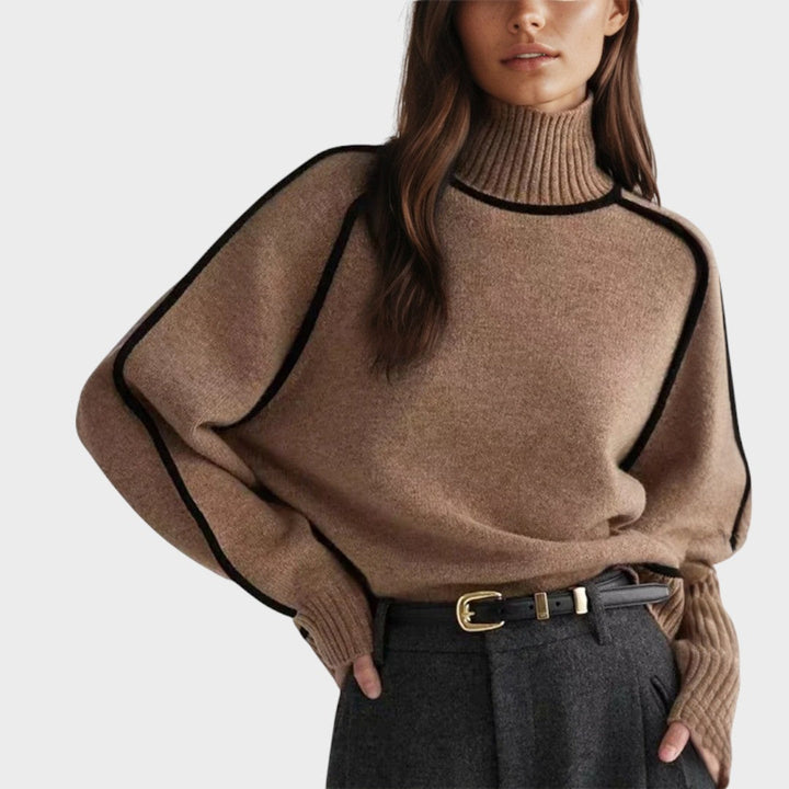 Julieta | Pullover mit hohem Kragen