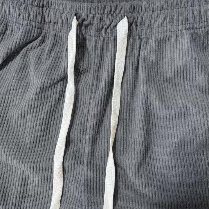 Gerrit™ | Strukturierte Shorts mit Kordelzugbund