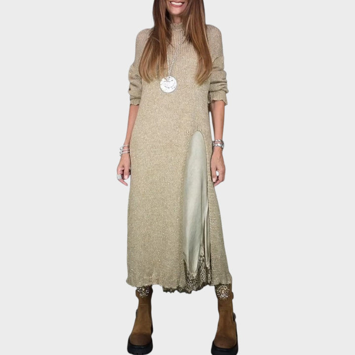 Vega | Set aus Jerseykleid und Lingerie-Stil Kleid