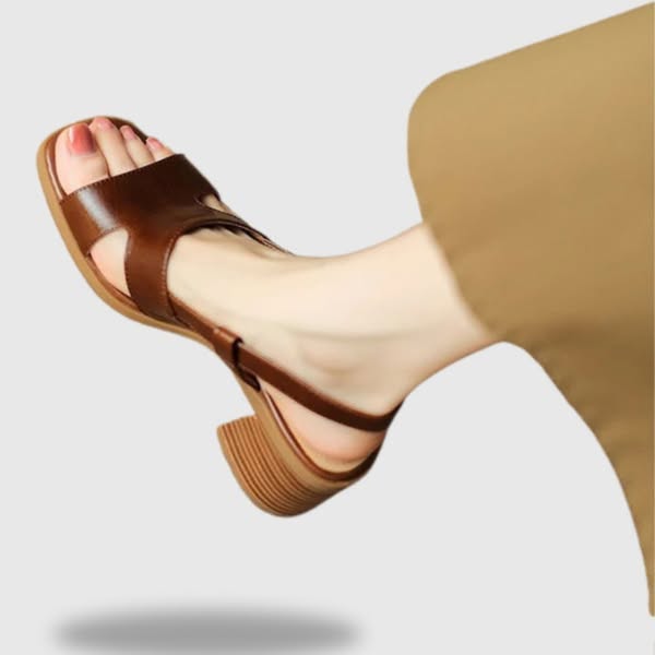 Eleonora | Sandalen mit niedrigem Absatz