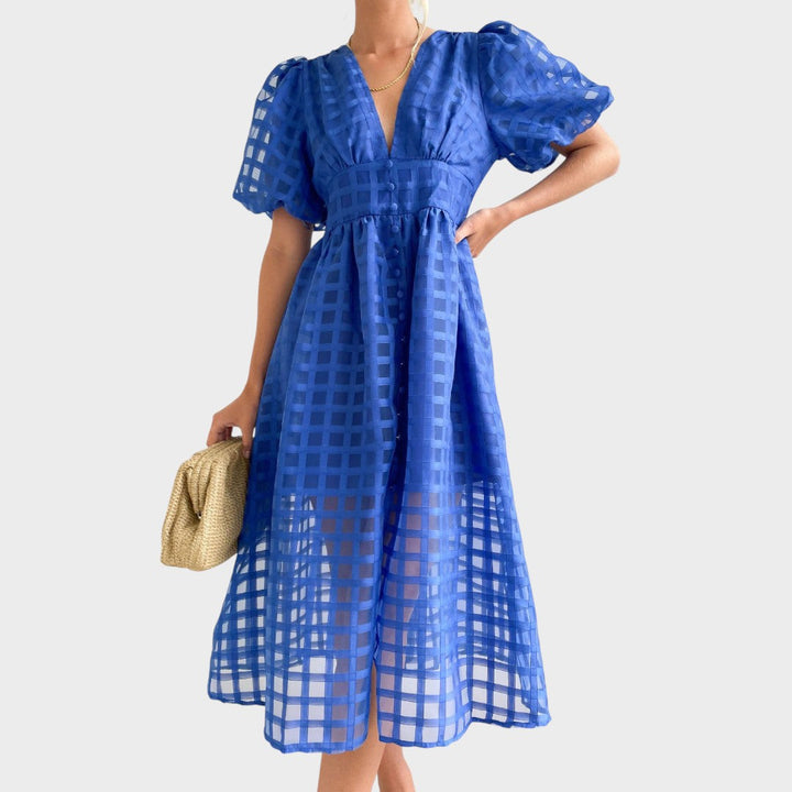 Julia | Spitzenkleid mit Glockenärmeln