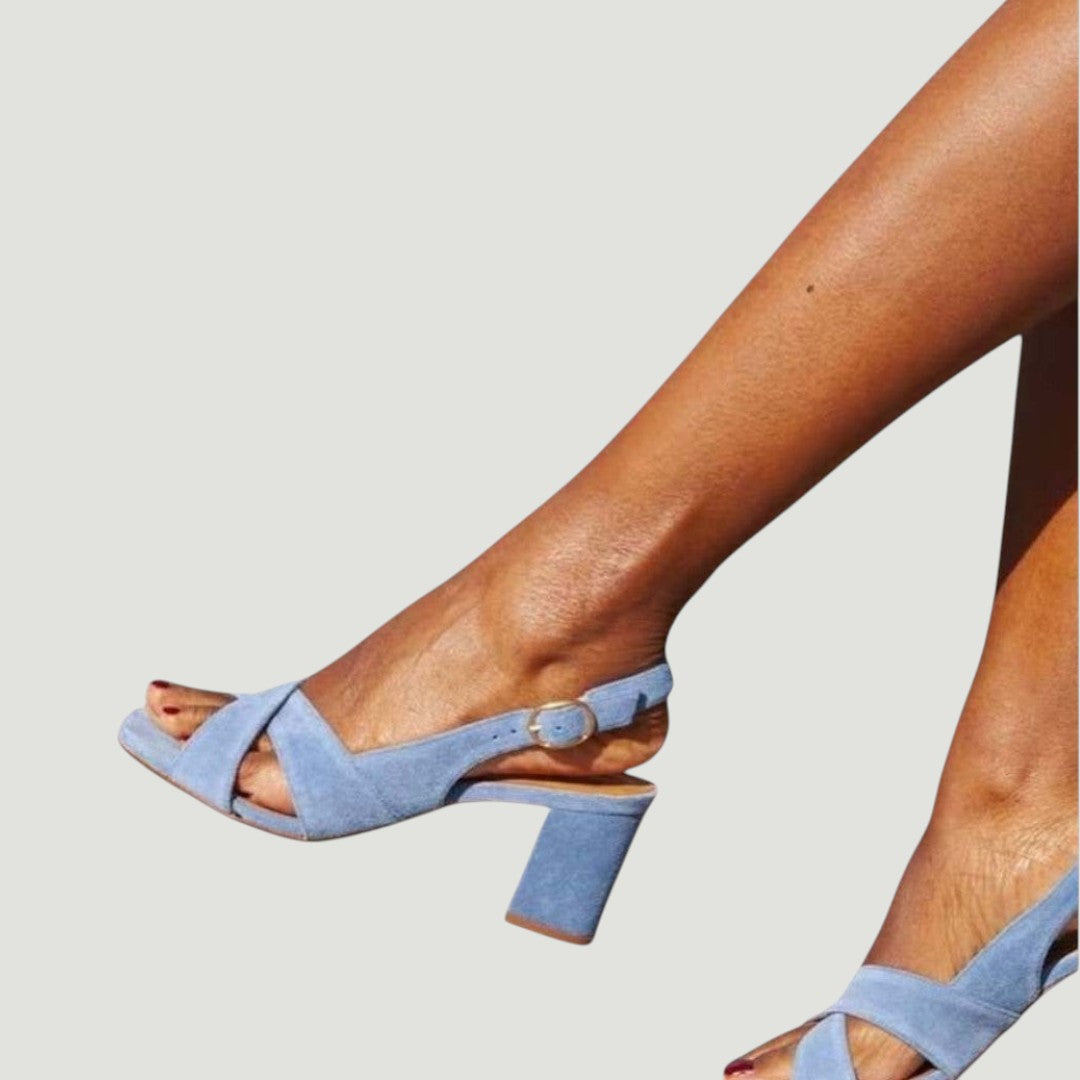 Celeste | Riemchen Blockabsatz Sandalen