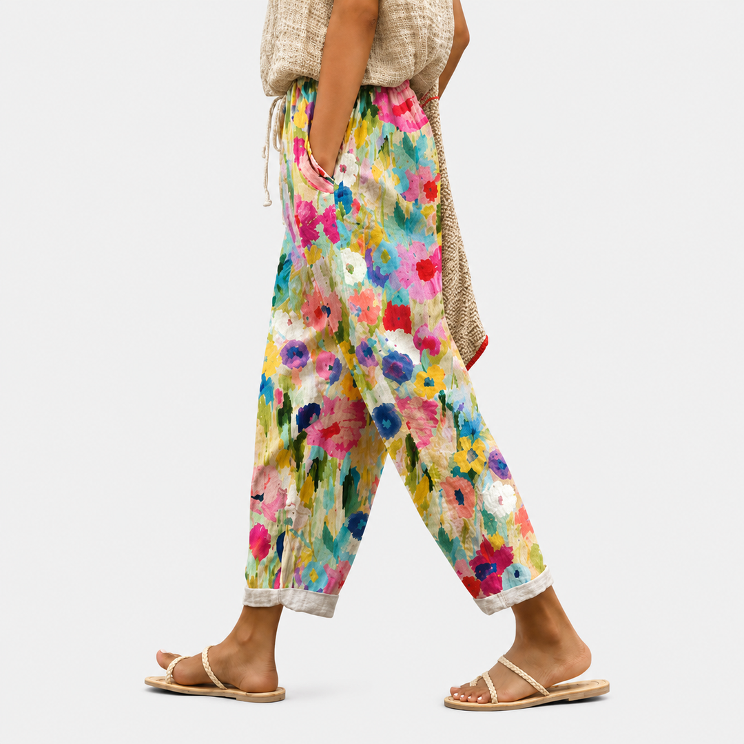 Lisbeth | Bequeme Sommerhose mit tiefen Taschen