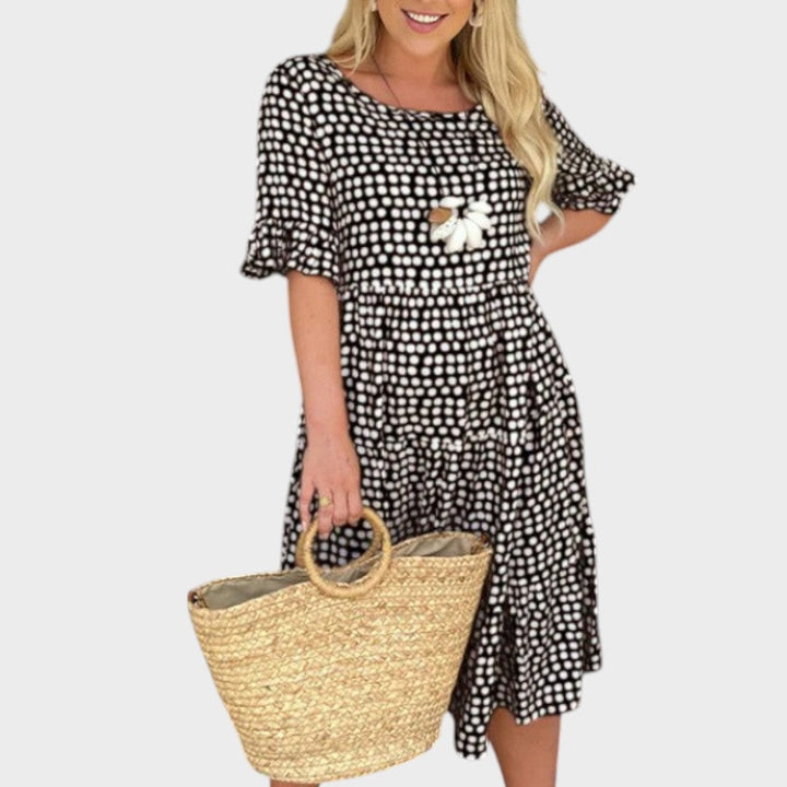 Claire | Polka-Dot Kleid