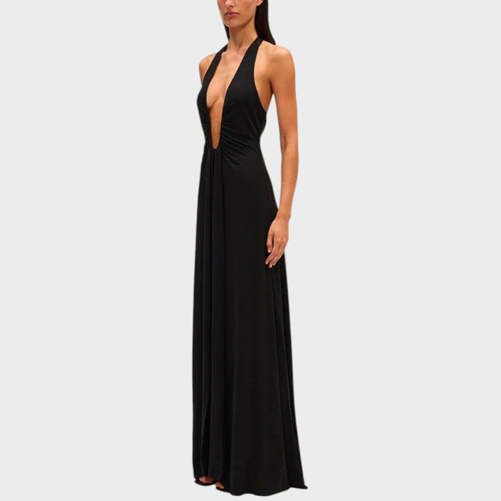 Inala | Kleid mit tiefem Ausschnitt