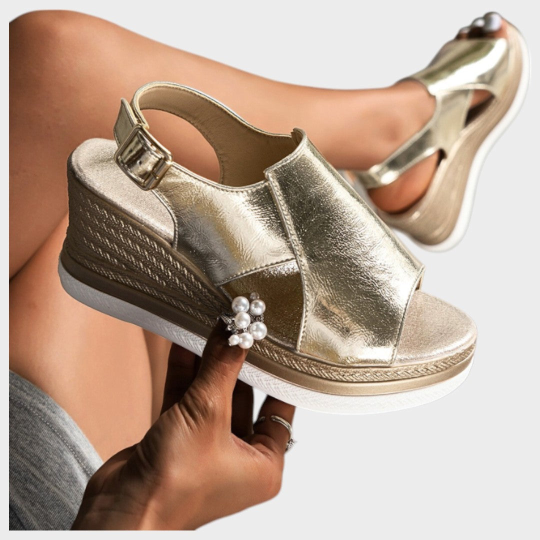 Núria | Orthopädische Sandalen mit Plateau