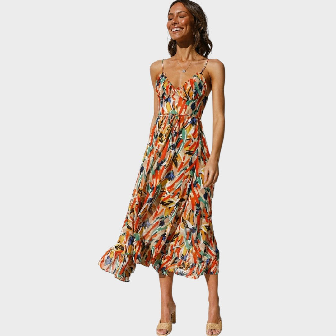 Milou | Midi-Kleid mit Trägern