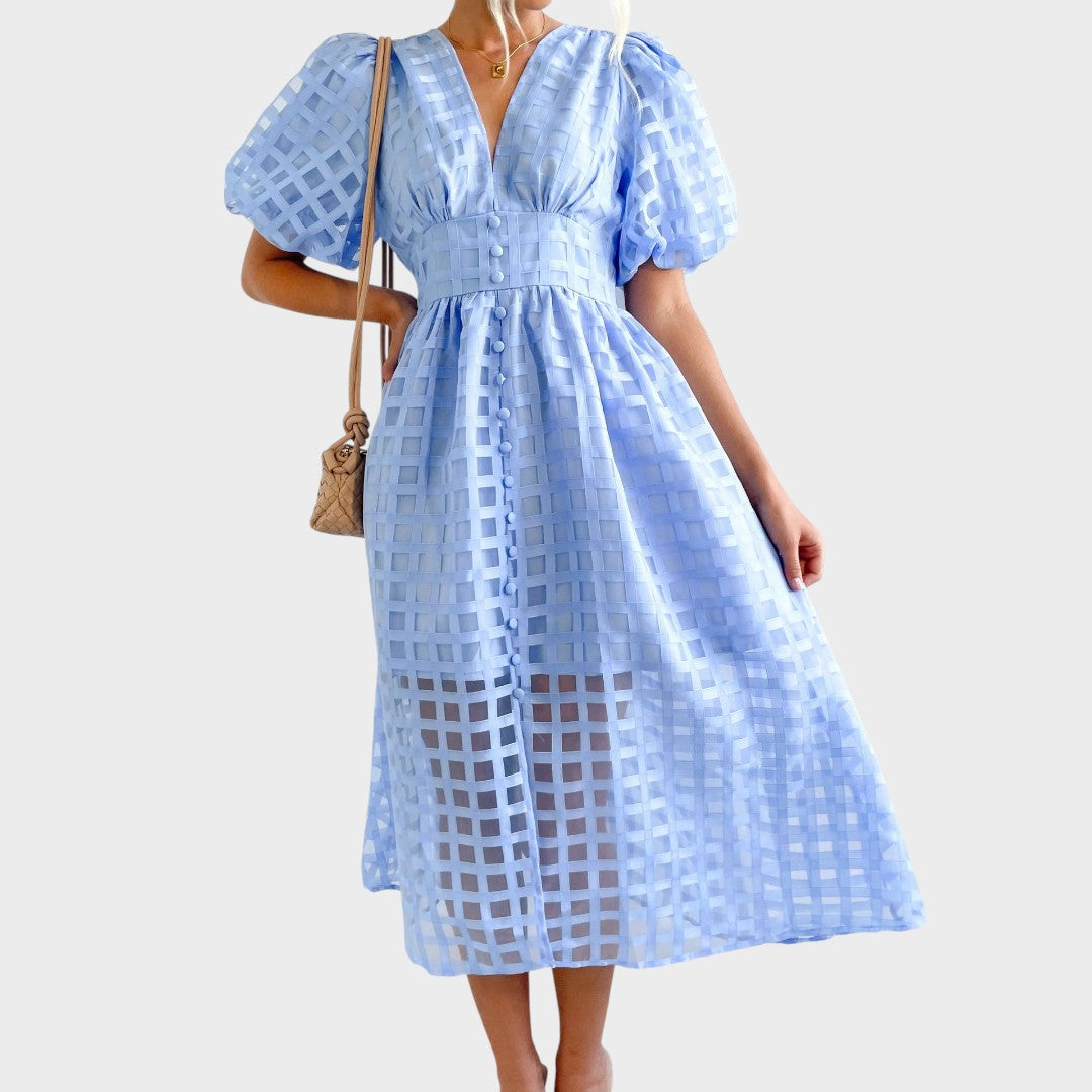 Julia | Spitzenkleid mit Glockenärmeln