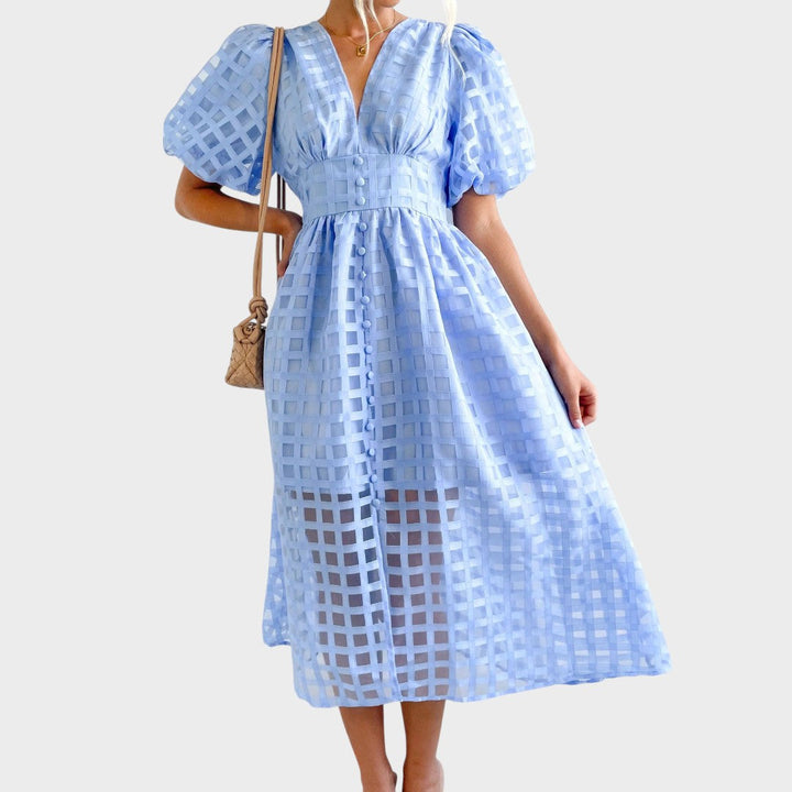 Julia | Spitzenkleid mit Glockenärmeln