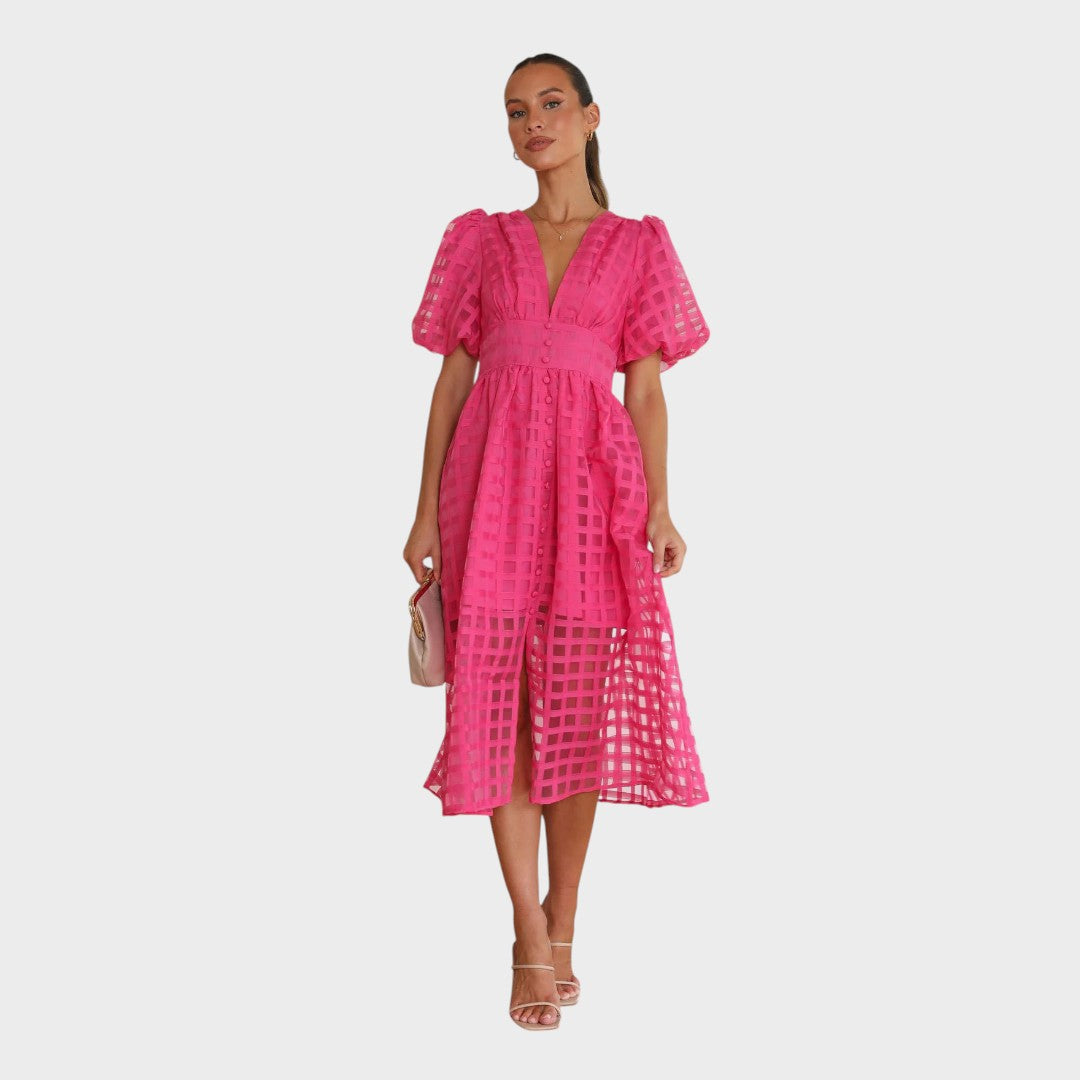 Julia | Spitzenkleid mit Glockenärmeln