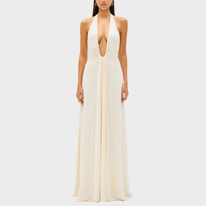 Inala | Kleid mit tiefem Ausschnitt