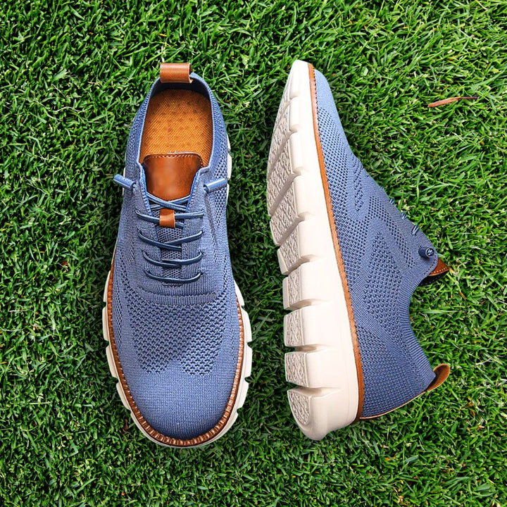 Florian™ | Leichter Sneaker Blau/Weiß