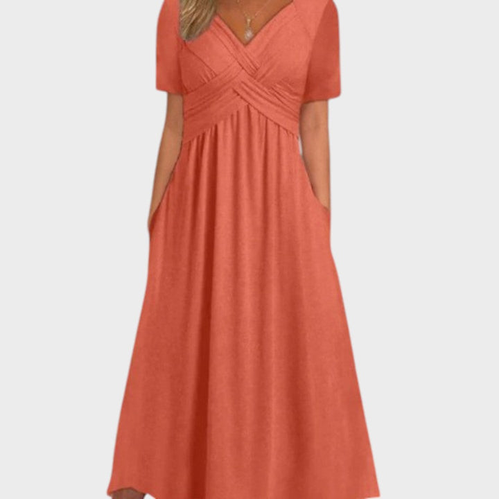 Eva | Lässiges Midi-Kleid