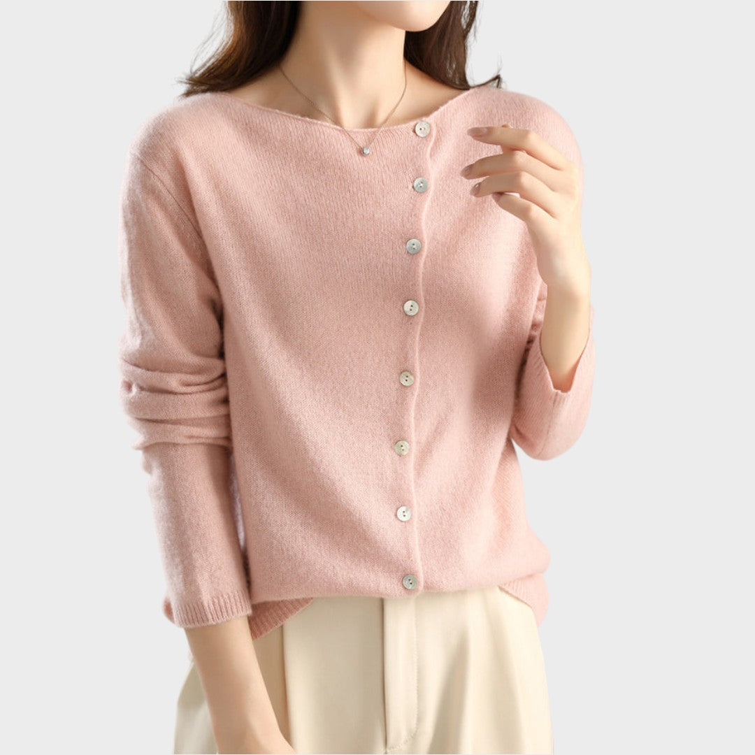 Vera | Strickjacke mit Knöpfen