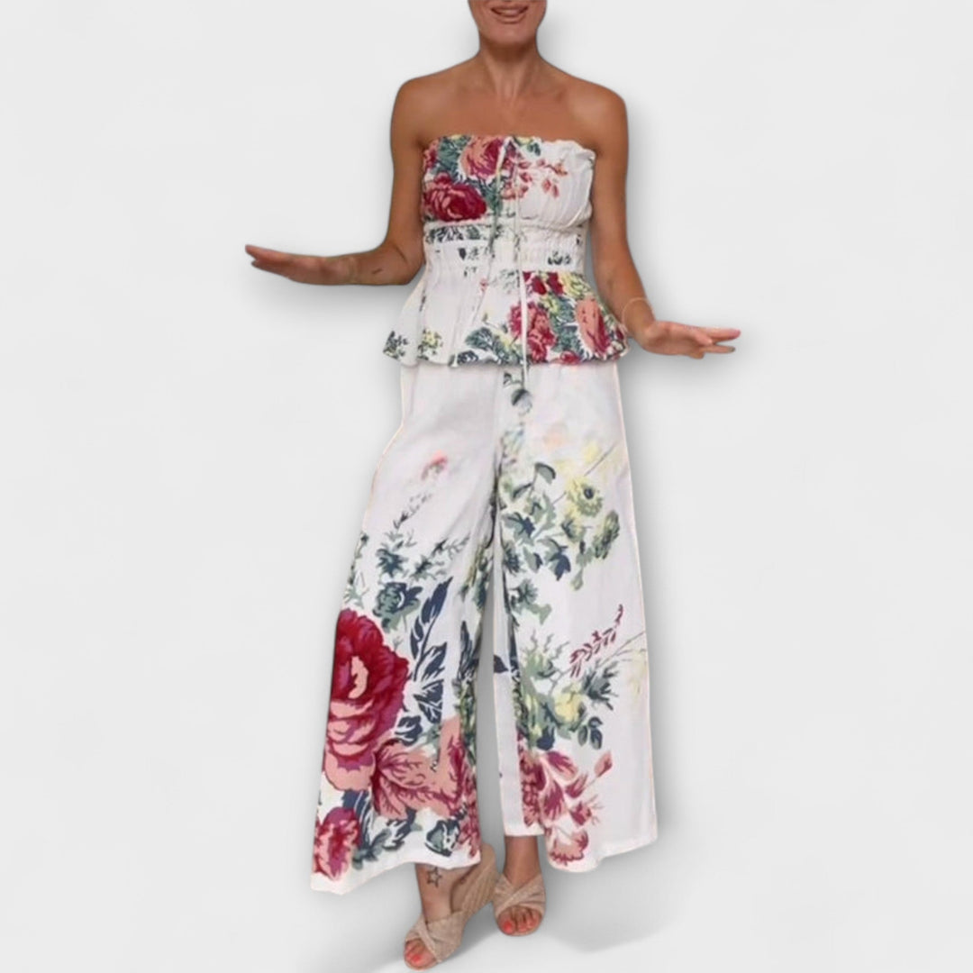Indigo | Sommer Blumenmuster Set