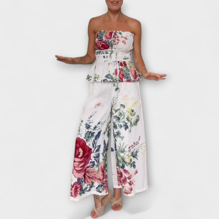 Indigo | Sommer Blumenmuster Set