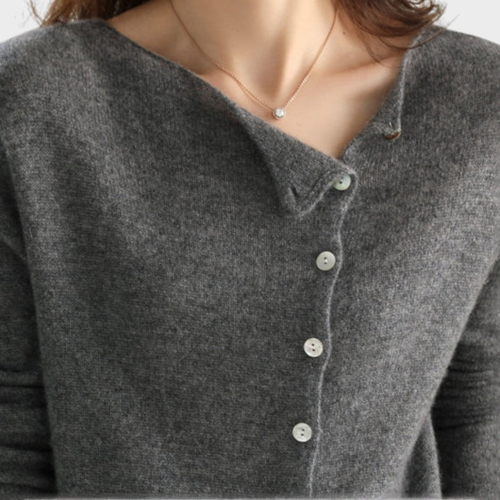 Vera | Strickjacke mit Knöpfen