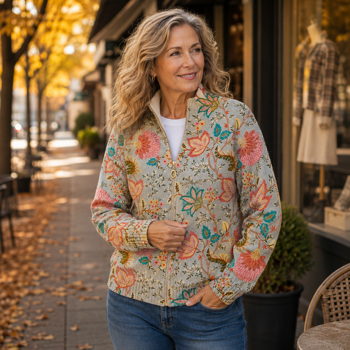 Xanthe™ | Vintage Blumen Garten Druck