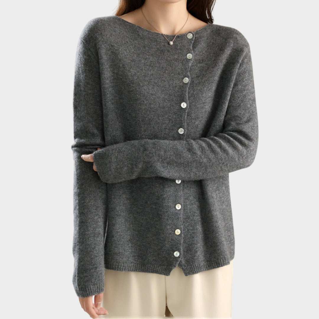 Vera | Strickjacke mit Knöpfen