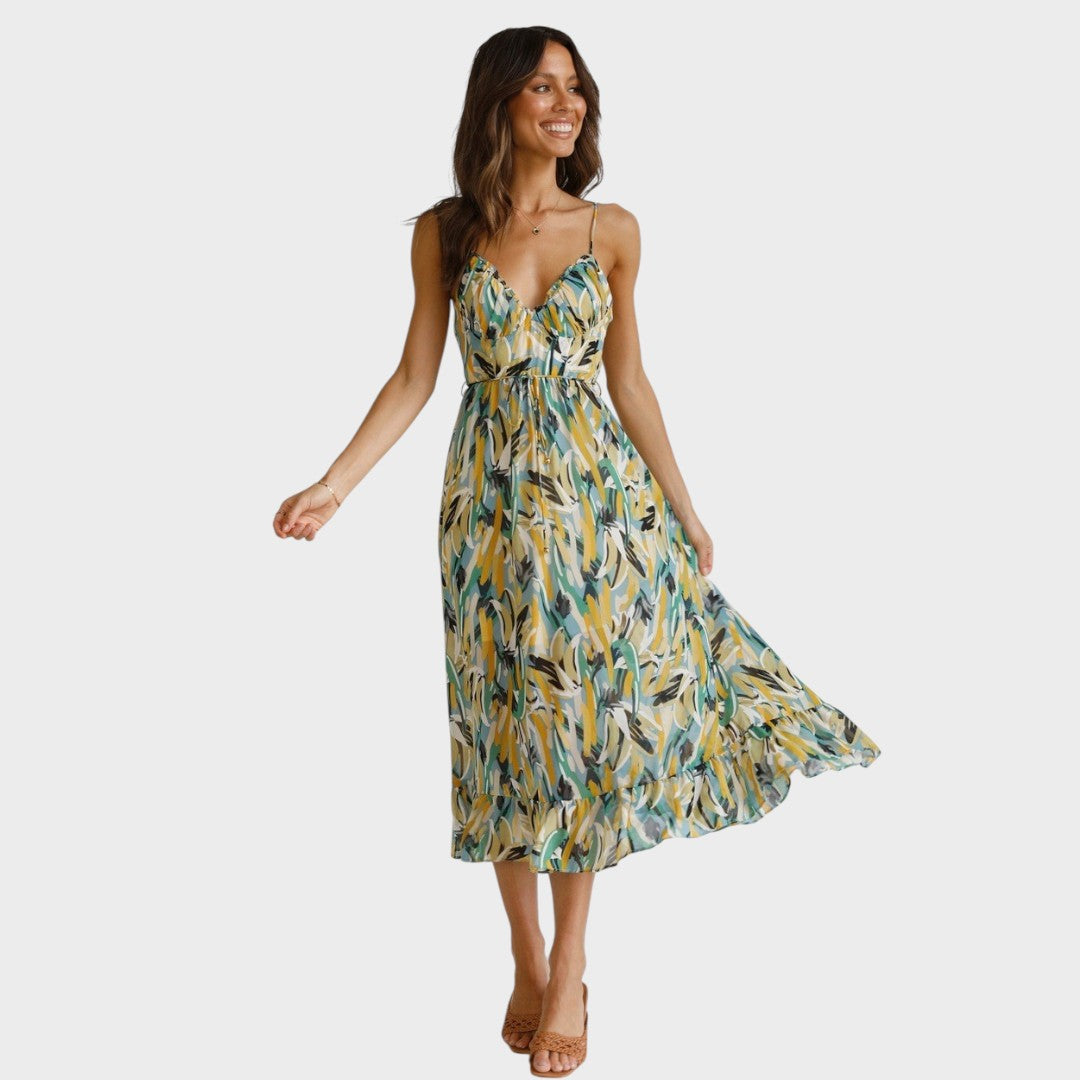 Milou | Midi-Kleid mit Trägern