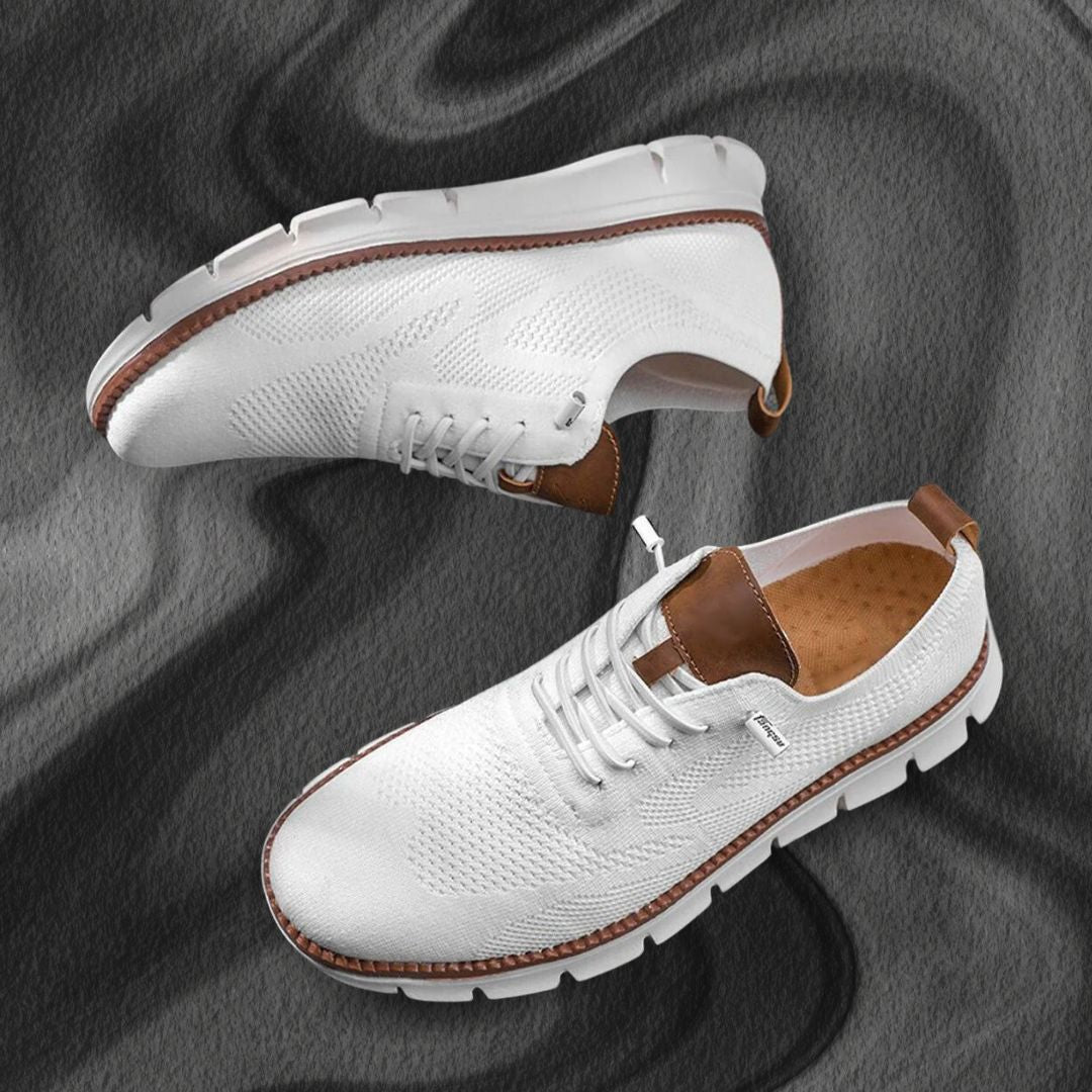 Damian™ | Leichter Sneaker Weiß