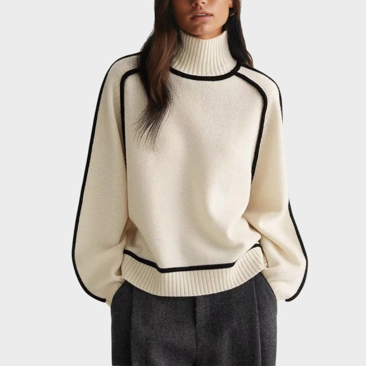 Julieta | Pullover mit hohem Kragen