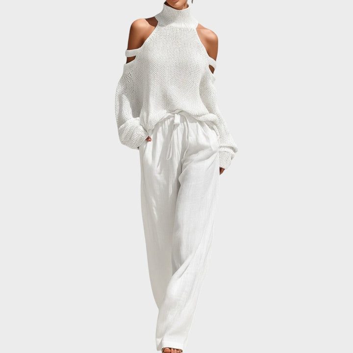 Camile | Modisches Strickset und Hose
