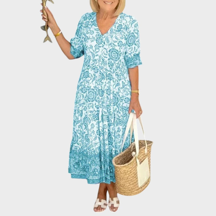 Lia | Elegantes Floral-Kleid